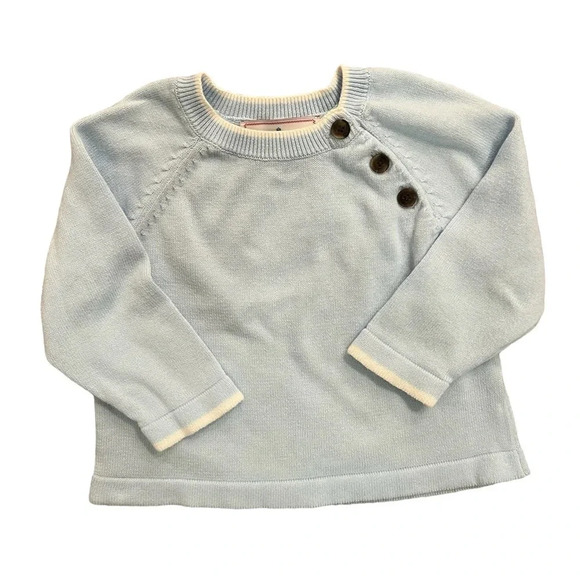 Classic Prep Ellis Sweater in Nantucket Breeze - Picture 1 of 5